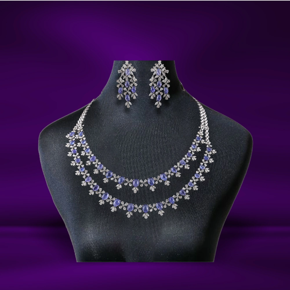 Diamond  Necklace Set